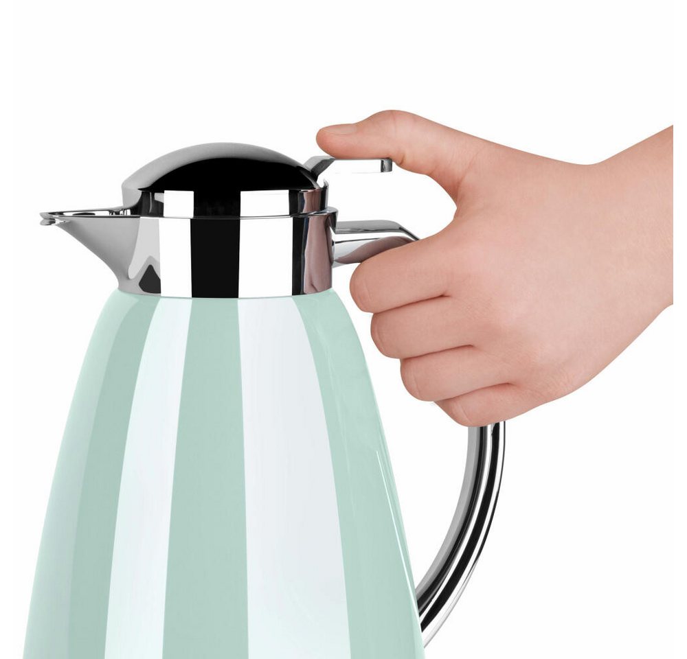Emsa Isolierkanne Campo Quick Tip Pastell-Mint 1 L, 1 l Bild 5