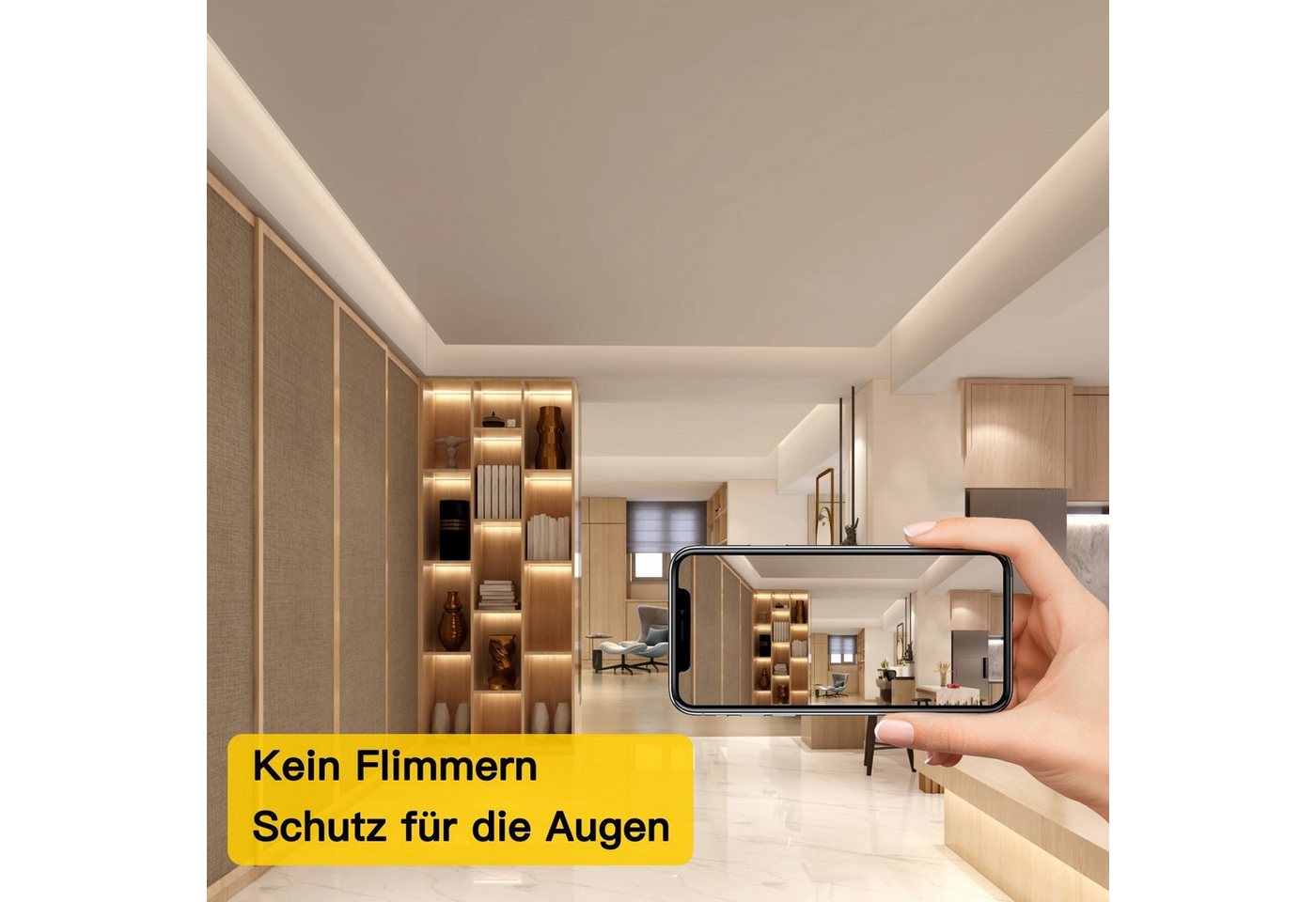 Nettlife LED-Leuchtmittel GU10 LED Warmweiss 3.5W Leuchtmittel, GU10, 10 St., Warmweiß, Abstrahlwinkel 110° Spot Bild 5