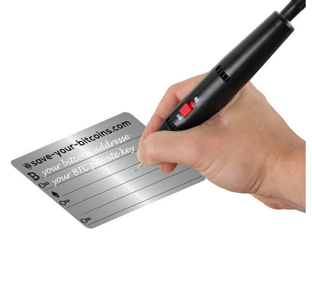 Hoopomania Graviergerät Gravierstift mit Diamantenspitze, batteriebetrieben, Einzelprodukt Bild 3