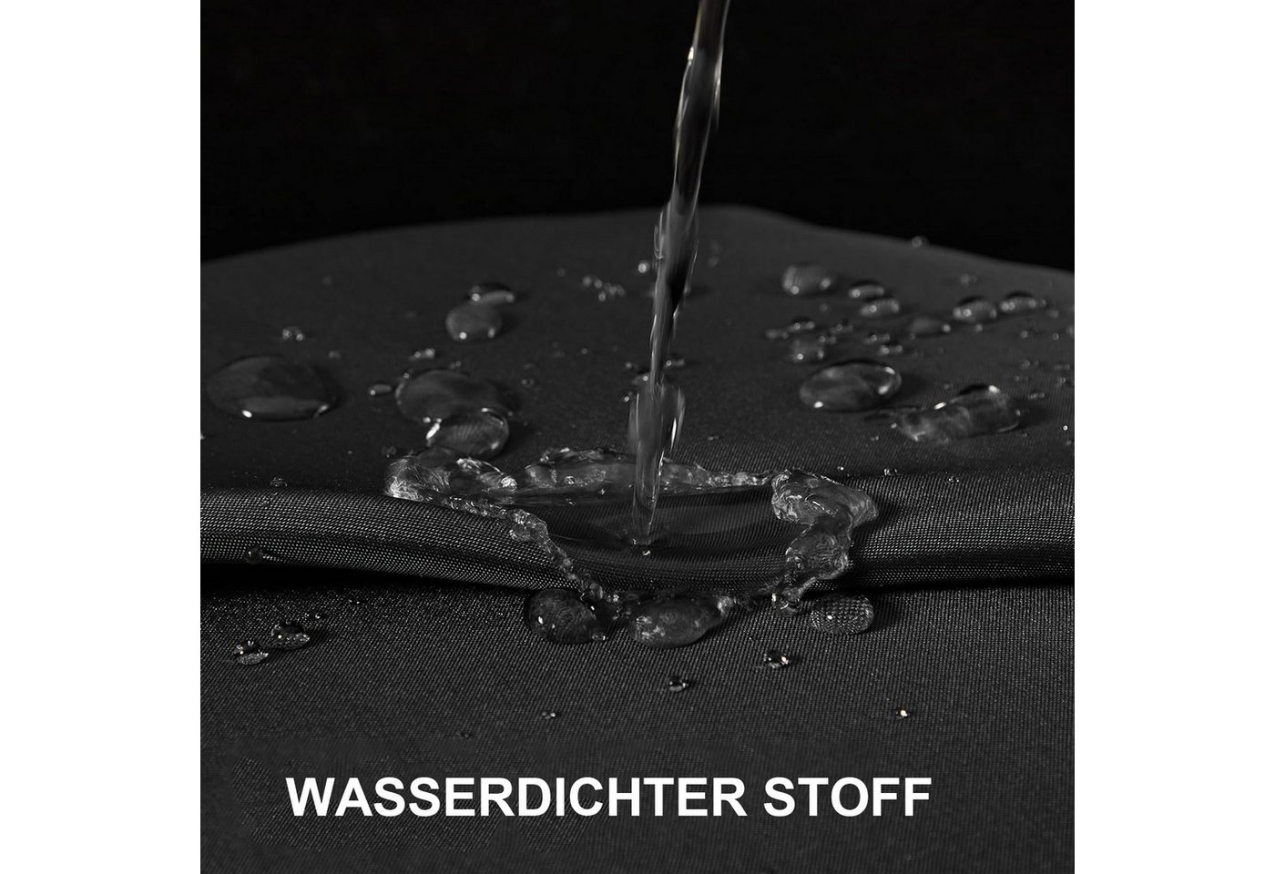 OKWISH Duschvorhang Badezimmer Vorhang Badewannenvorhang Dusche Breite 240 cm (240x200 cm Wasserabweisend Anti-schimmel Waschbar 16 Duschvorhangringe, Duschvorhänge Vorhänge aus Stoff), für Badezimmer Haus Hotel Wohnung Wohnmobil Wohnheim usw Bild 4
