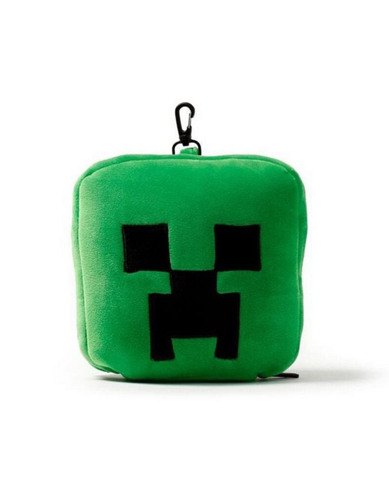 Minecraft Zierkissen Minecraft Relaxeazzz Creeper Reisekopfkissen mit Augenmaske Bild 5