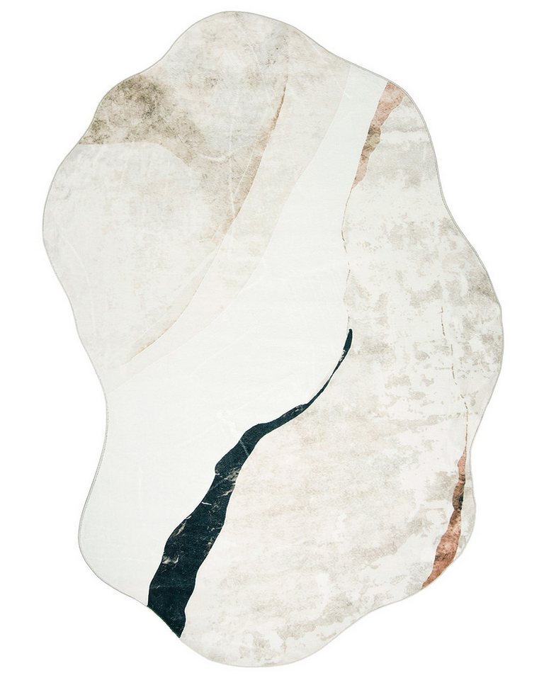 Mazovia Designteppich Designteppich Modern Abstrakt Wohnzimmer, Esszimmer, Schlafzimmer, 120 x 160 cm, Fußbodenheizung