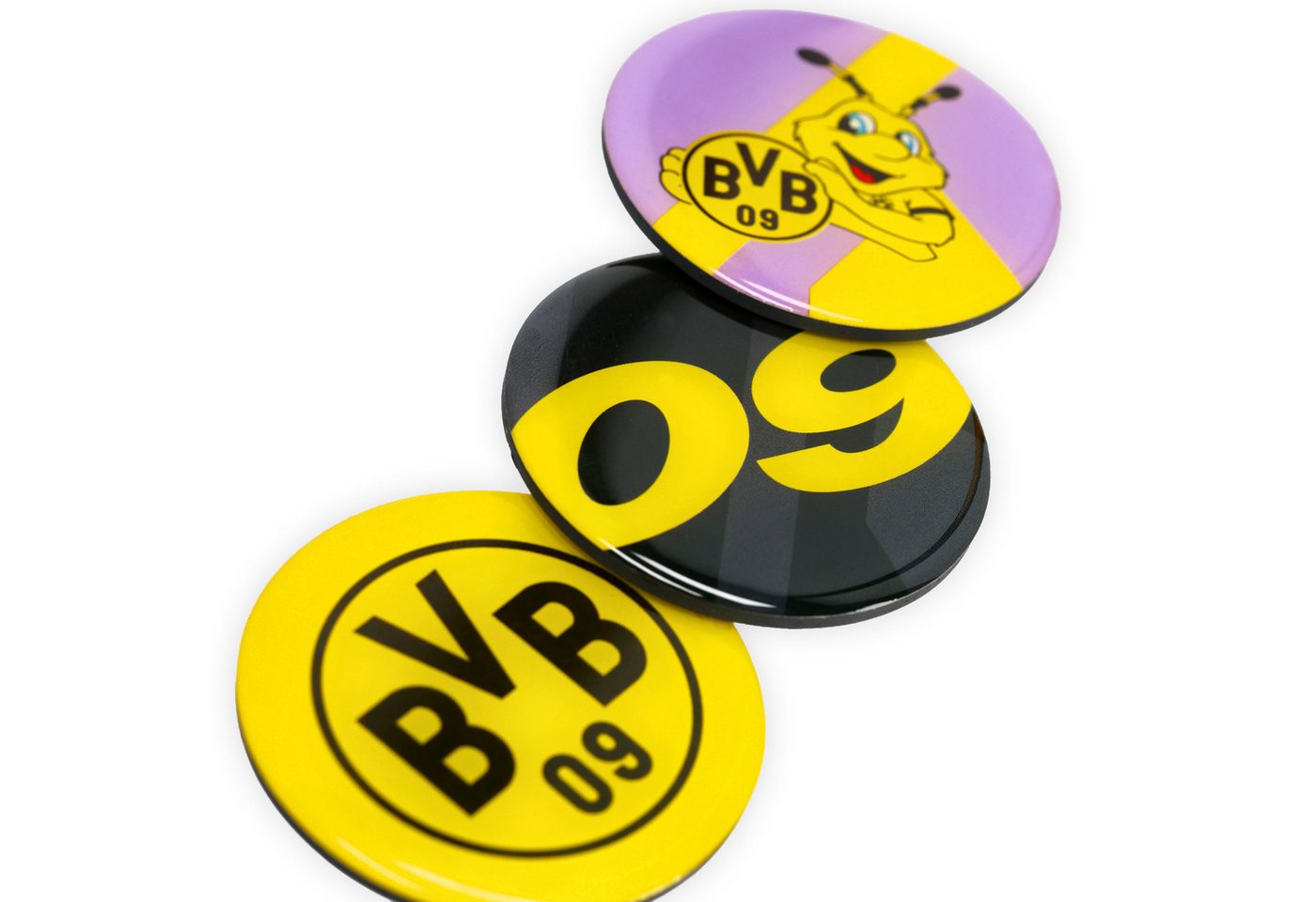 BVB MERCHANDISING Magnet BVB Magnete 3er Set Bild 3