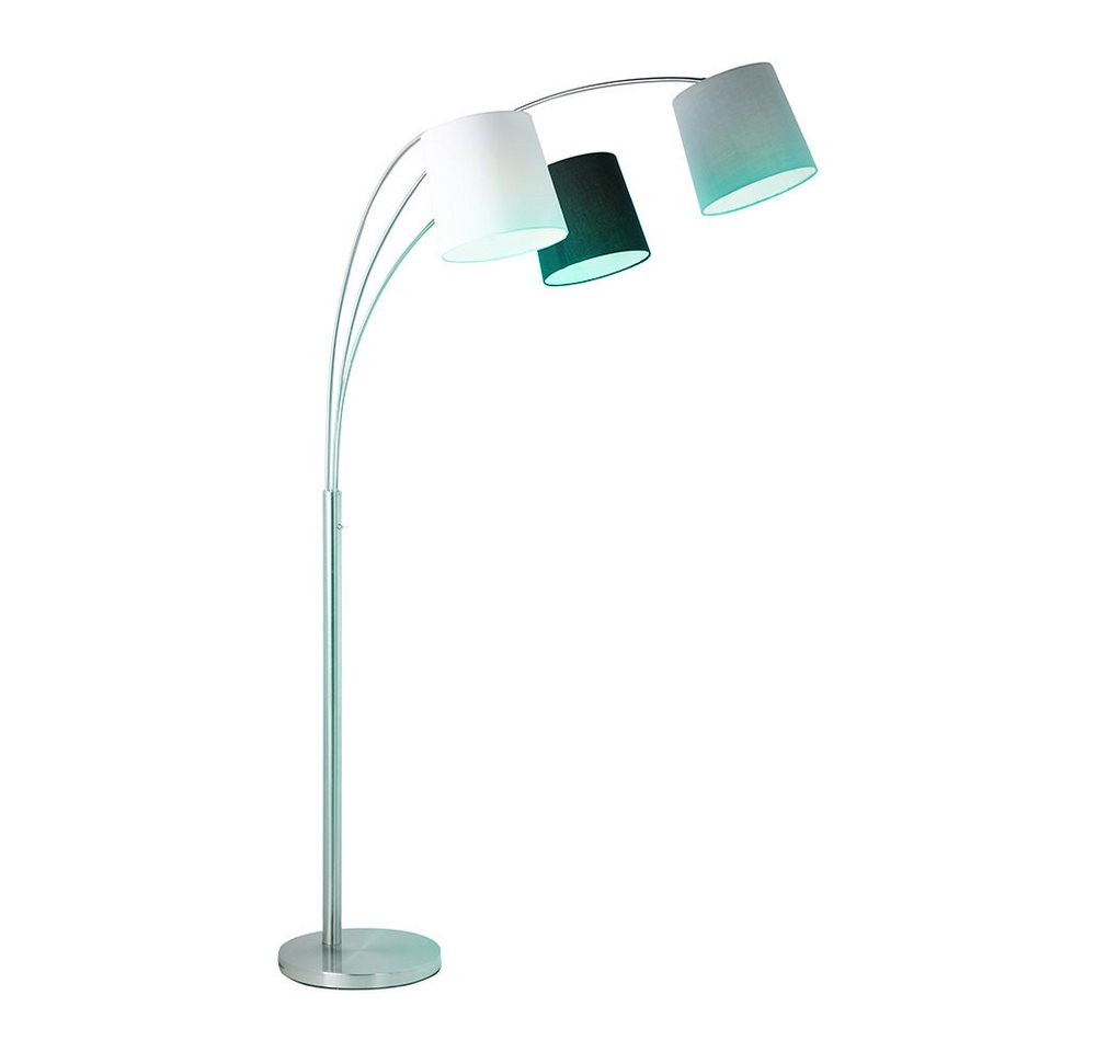 JUST LIGHT LED Stehlampe, Leuchtmittel inklusive, Warmweiß, Farbwechsel, Bogenstehlampe Stehleuchte Wohnzimmerlampe Dimmerr Fernbedienung LED Bild 4