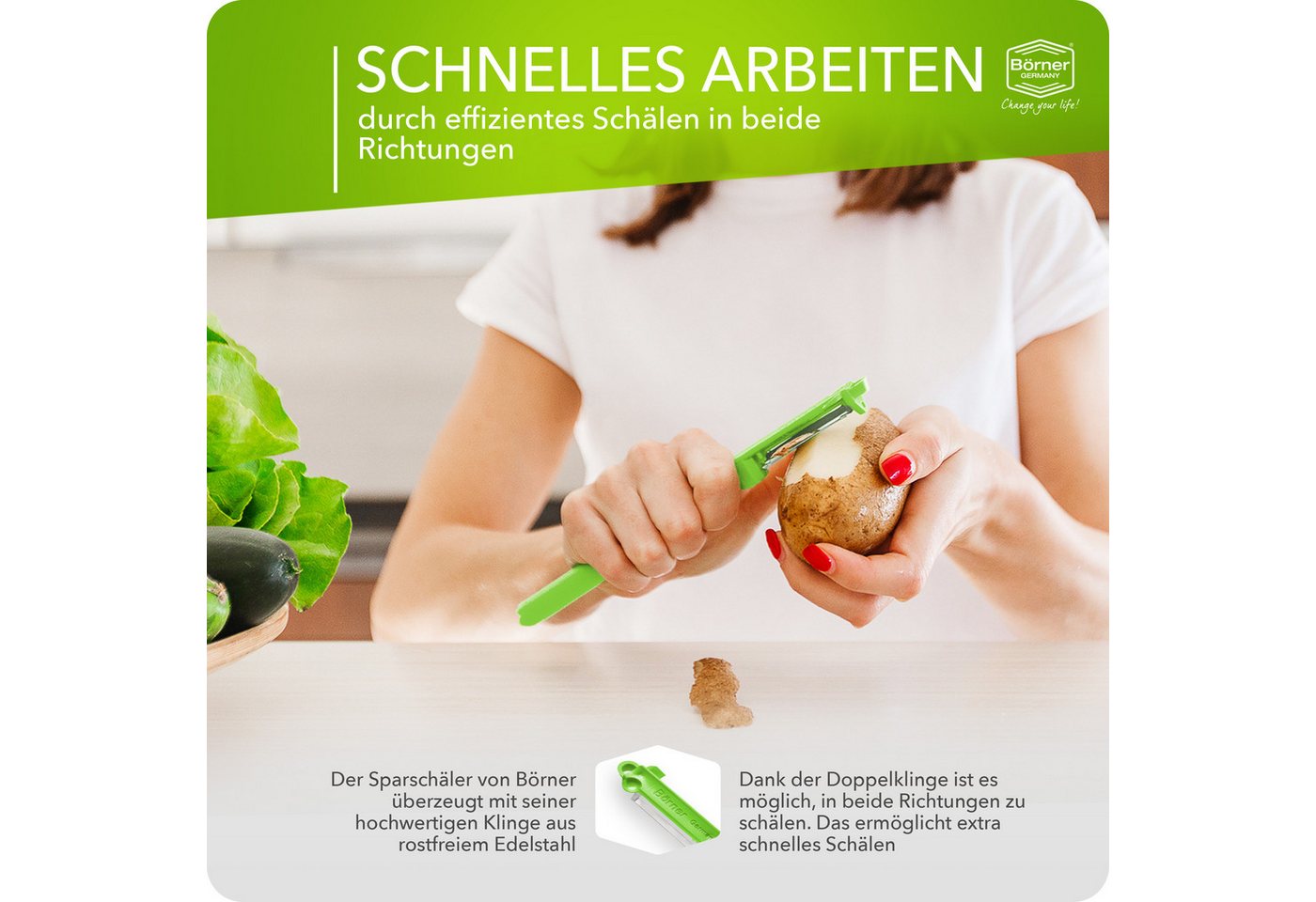 Börner Sparschäler Kombischäler Bild 3