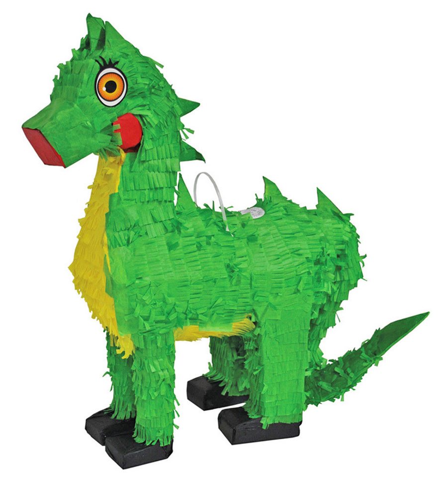 Funny Fashion Pinata Pinata 'Grüner Drache', 45x18x48cm