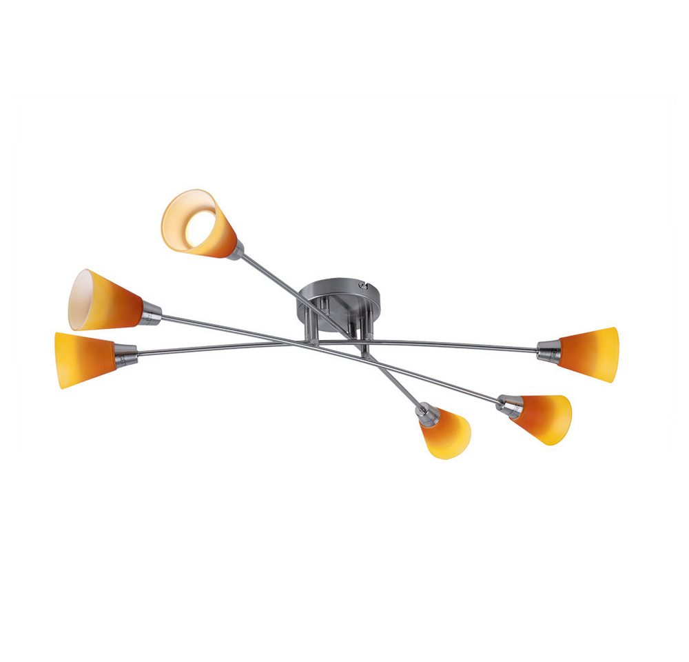 GLOBO LIGHTING LED Deckenleuchte, Leuchtmittel inklusive, Warmweiß, Deckenleuchte Deckenlampe Spotleuchte Wohnzimmerleuchte Bild 3