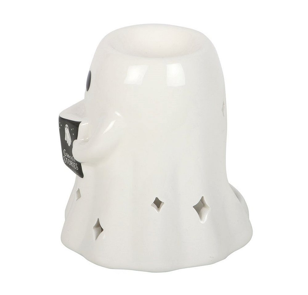 Something Different Duftlampe Ghost Stories Keramik Duftlampe – Geist mit Buch Halloween Bild 2