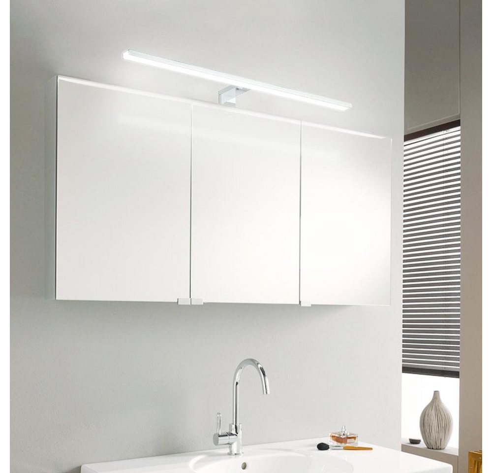 WILGOON Spiegelleuchte LED Wandleuchte, 30cm 60cm LED Spiegelleuchte 230V 8W/5W 400lm/650lm, LED fest integriert, Kaltweiß, Aufbauleuchte + Klemmleuchte,Schminklicht,Schrank-Beleuchtung 230V Bild 2