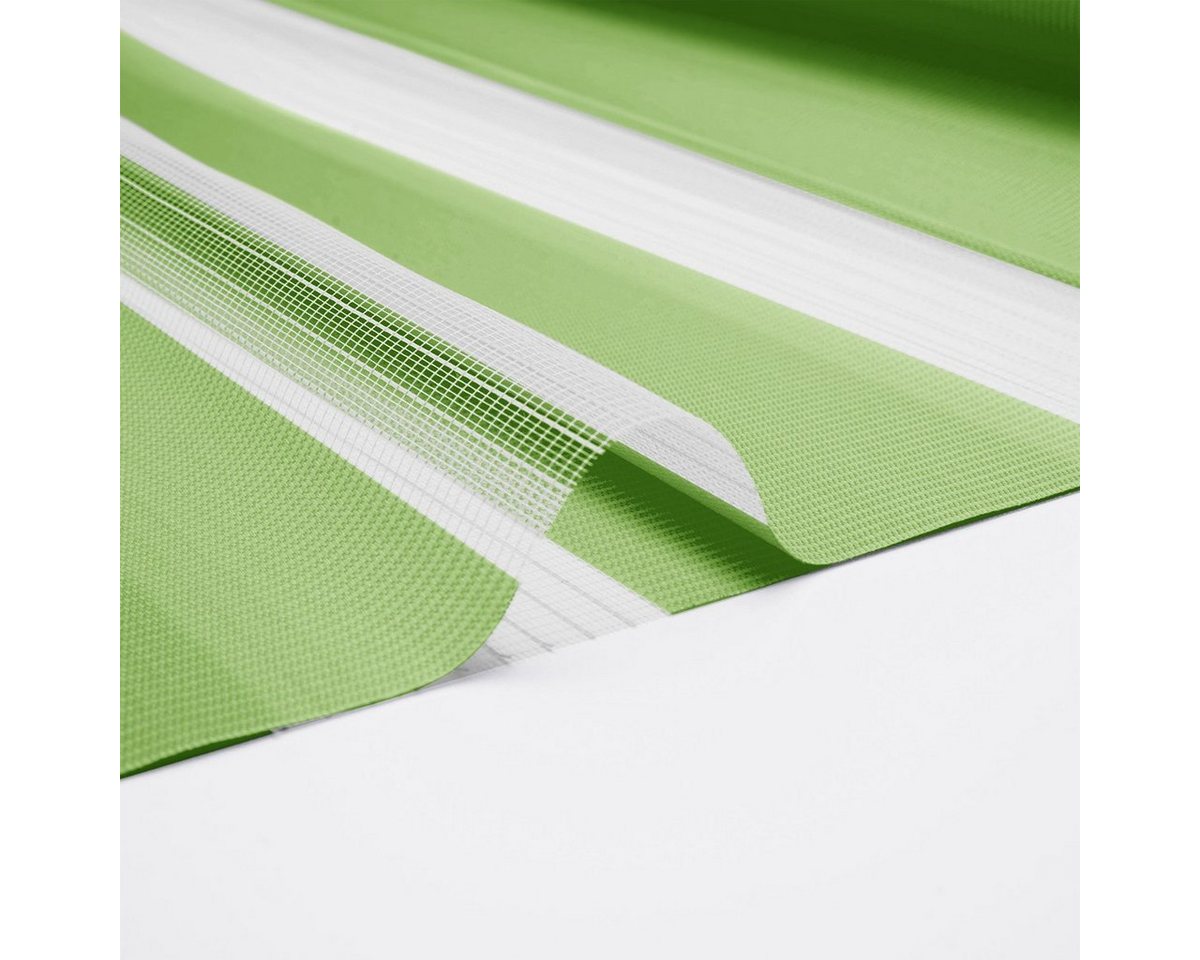Doppelrollo ohne Bohren 130cm/150cm/230cm, OUBO, freihängend, Klemmfix, rollo für Fenster und Tür mit Klemmträger Lichtschutz und Sichtschutz Bild 5