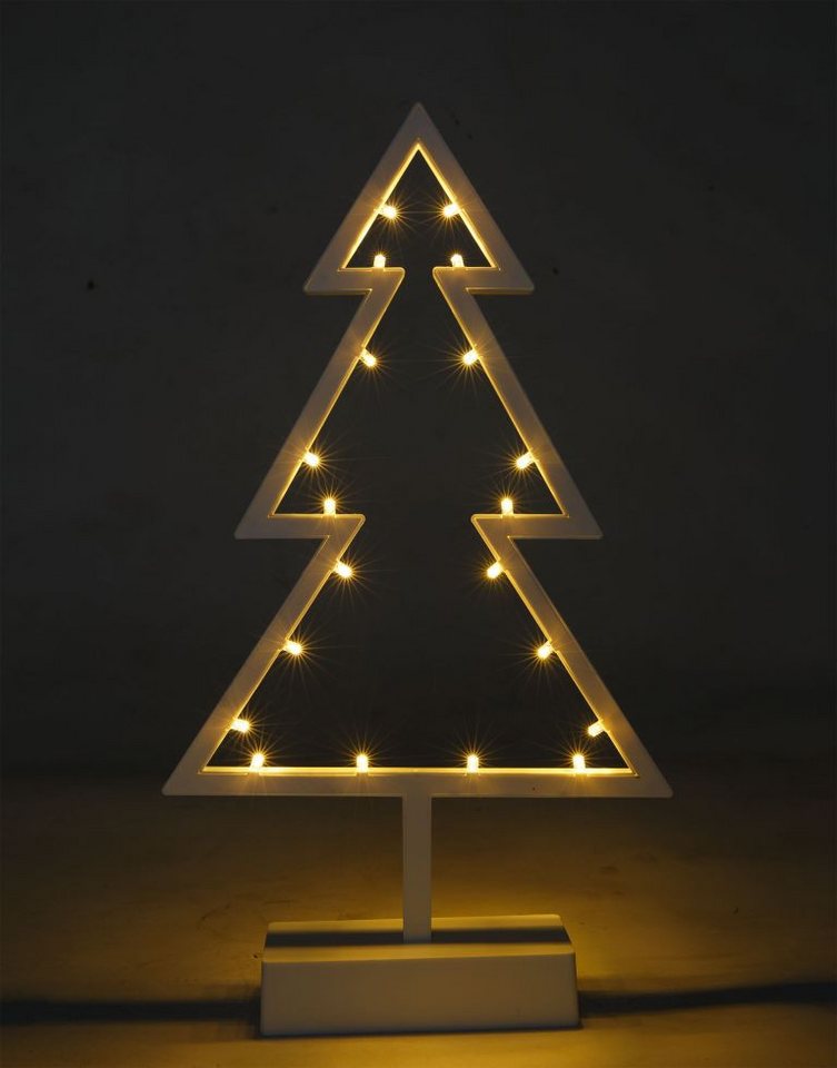 Trend Line Dekofigur TrendLine LED Silhouette Tanne Lichterbaum