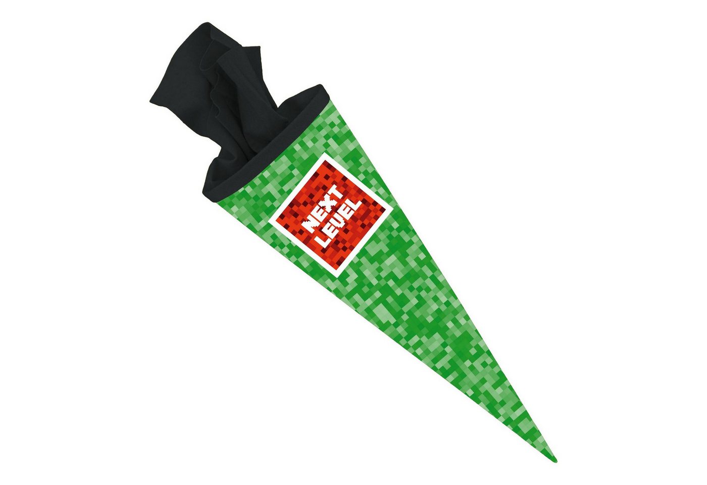 itenga Schultüte itenga Schultüte 70cm rund PIXEL Next Level - Zuckertüte Filzverschlus Bild 2