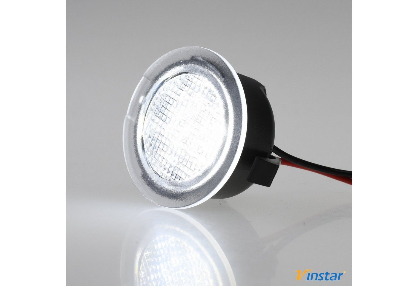 Vinstar KFZ-Ersatzleuchte LED Spiegel Umfeldbeleuchtung E-geprüft für FORD, FORD MONDEO V EDGE GALAXY S-MAX C-MAX EXPLORER Bild 3