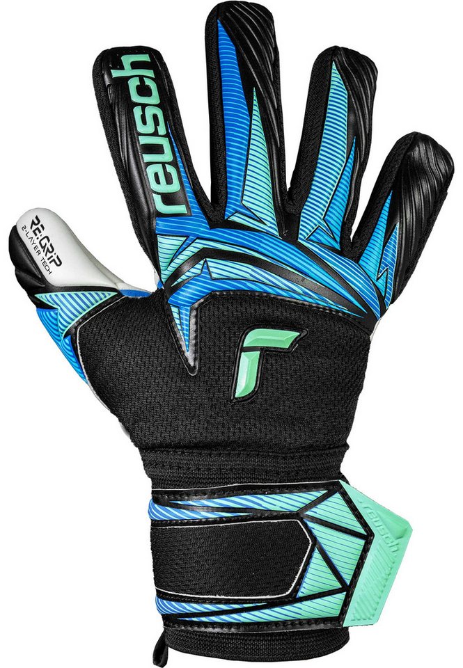 Reusch Torwarthandschuhe Attrakt RE:GRIP NC Junior mit innovativer RE:GRIP-Technologie