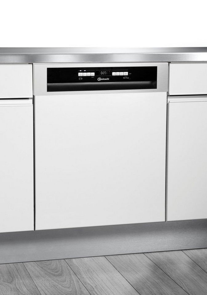 BAUKNECHT teilintegrierbarer Geschirrspüler OBBC Ecosilent2 7540, 8,9 l, 14 Maßgedecke, ActiveDry – automatische Türöffnung für bessere Trockungsergebnisse Bild 4
