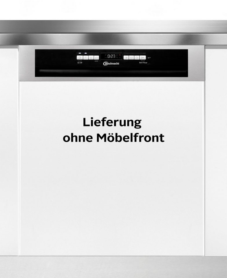 BAUKNECHT teilintegrierbarer Geschirrspüler OBBC Ecosilent2 7540, 8,9 l, 14 Maßgedecke, ActiveDry – automatische Türöffnung für bessere Trockungsergebnisse Bild 5