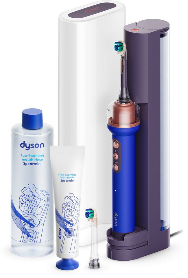DYSON Elektrische Zahnbürste Dyson CameraJet™, Aufsteckbürsten: 2 St., Integrierte Kamera mit Gap Optical Targeting Bild 3