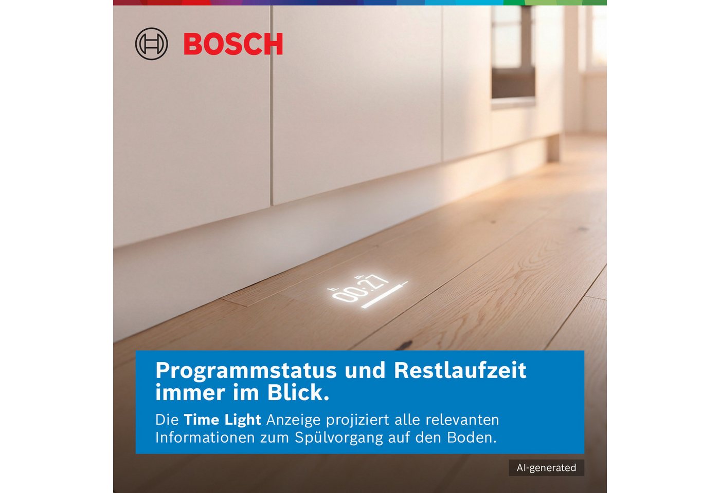 BOSCH vollintegrierbarer Geschirrspüler Serie 8 SBD8YCX04E, 14 Maßgedecke, Extra Clean Zone für hartnäckigen Schmutz und 2x besseres Trocknen Bild 2