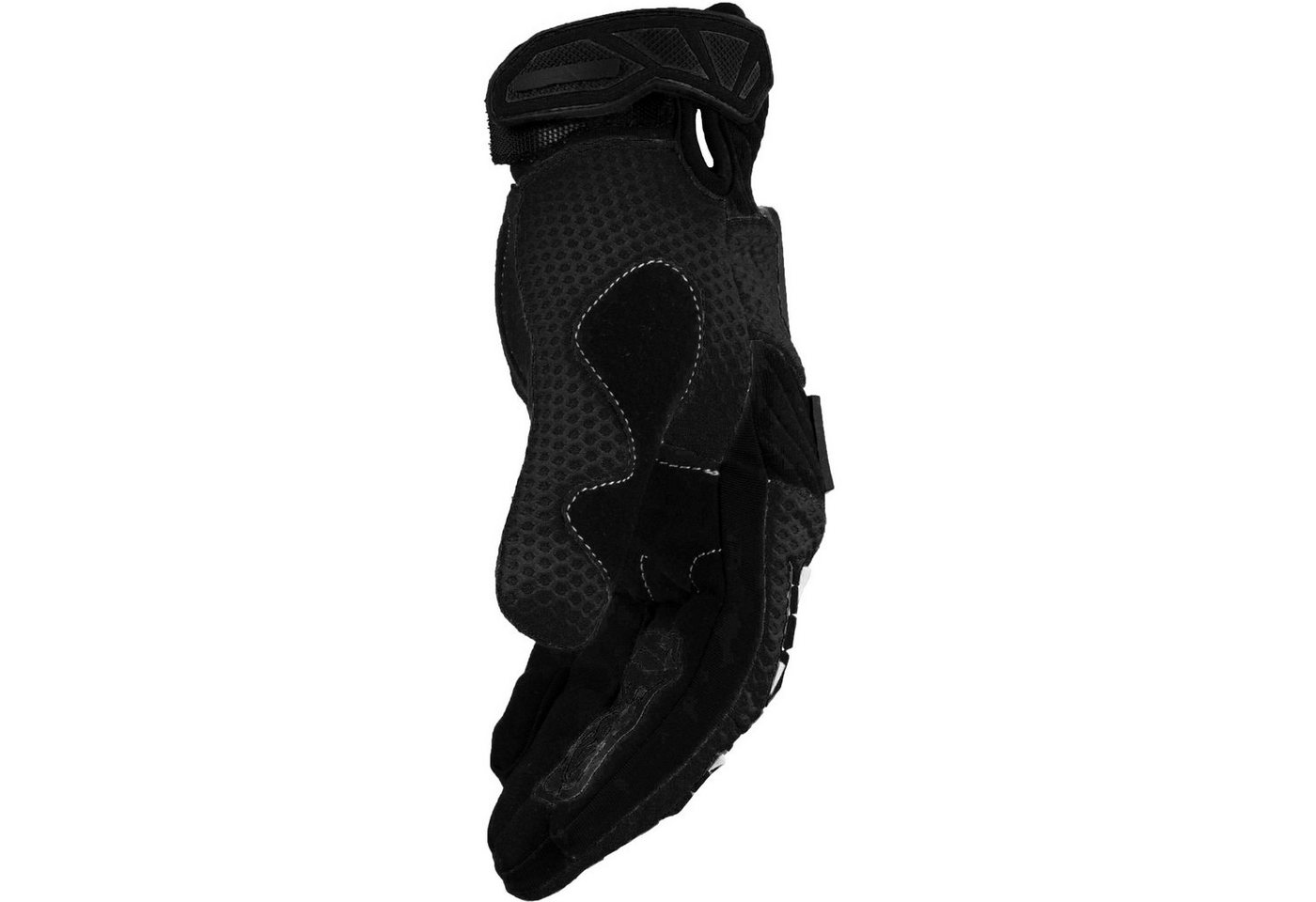 Motorradhandschuhe Faustschlag schwarz Weiteneinstellung Bild 2
