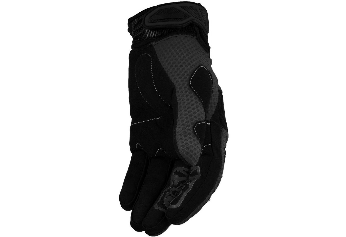 Motorradhandschuhe Faustschlag schwarz Weiteneinstellung Bild 3
