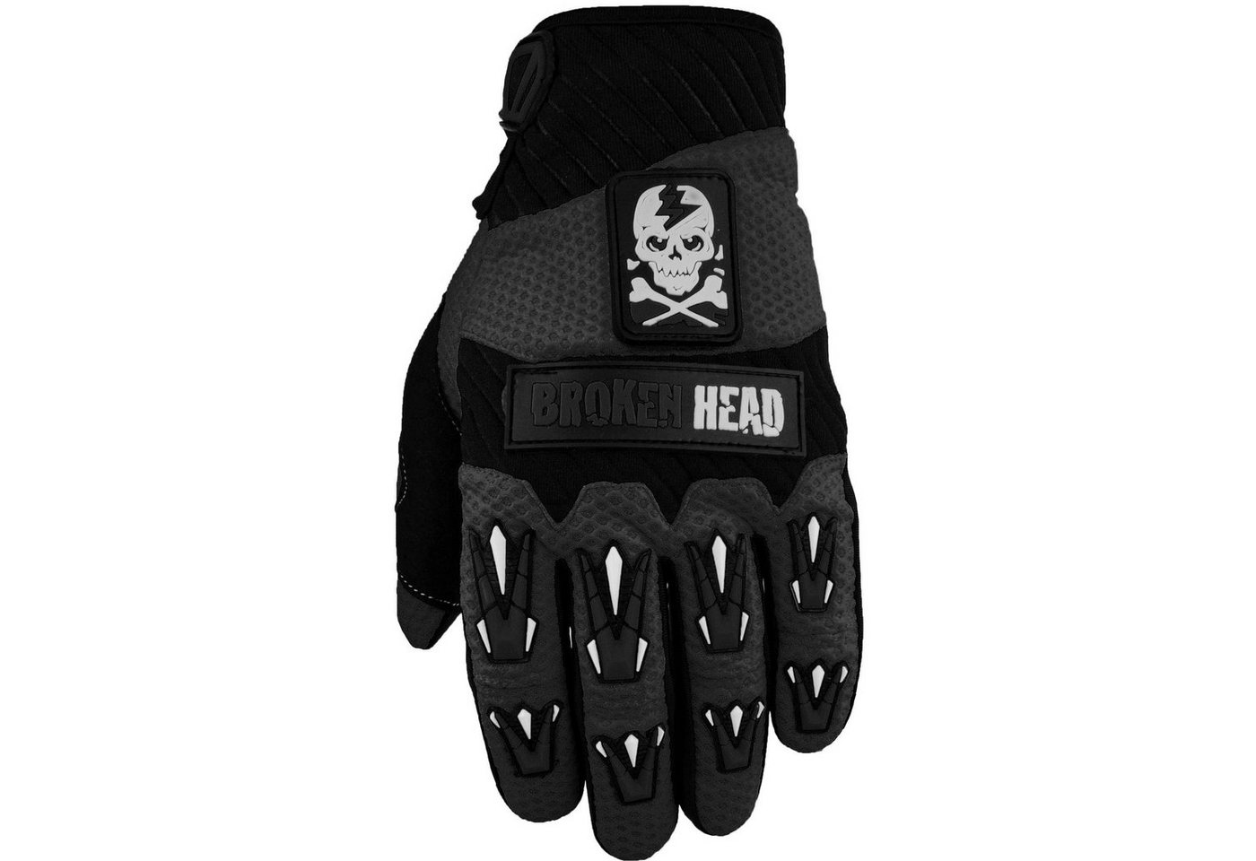 Motorradhandschuhe Faustschlag schwarz Weiteneinstellung Bild 5