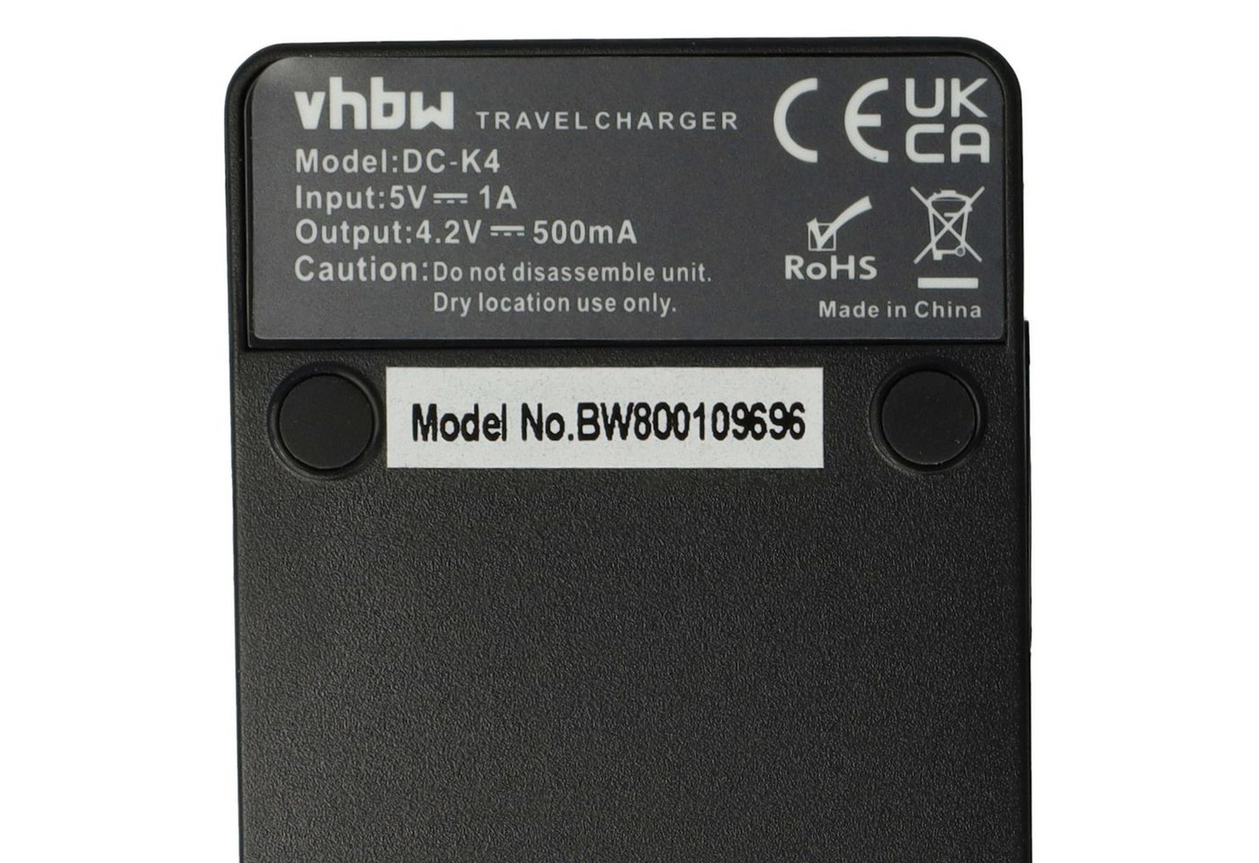 vhbw passend für Casio Exilim EX-Z8, EX-Z9, M1, EX-Z85, EX-Z90, EX-Z80, S1, Kamera-Ladegerät Bild 3