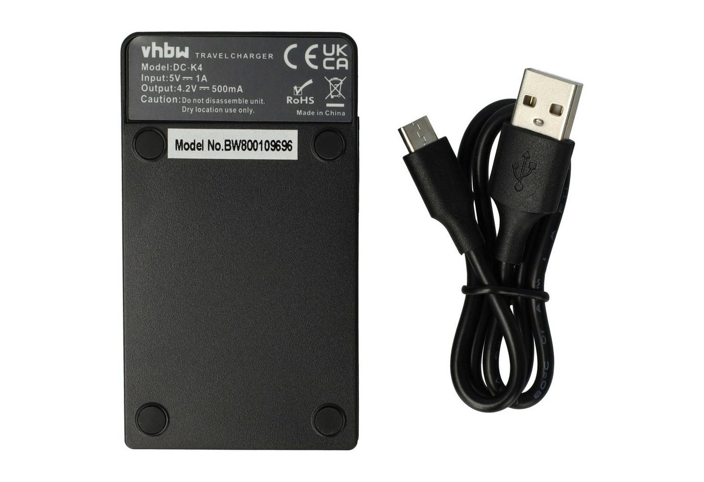 vhbw passend für Casio Exilim EX-Z8, EX-Z9, M1, EX-Z85, EX-Z90, EX-Z80, S1, Kamera-Ladegerät Bild 5