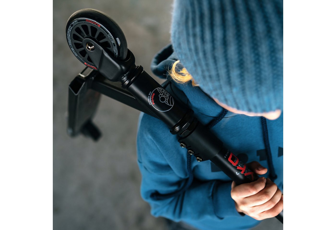 Movino Stuntscooter MOVINO TYRO leicht 2,9 kg 100mm Rollen ABEC9 Bild 3