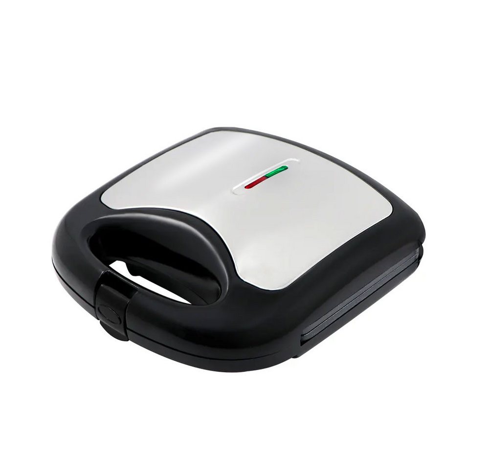 DESKI Sandwichmaker Hitzebeständiger Sandwichmaker 750W, 2 Grill-Sandwiches antihaft, 750 W, XL-Sandwichmaker mit Cool-Touch-Griff & Antihaft-Grillplatten Bild 5