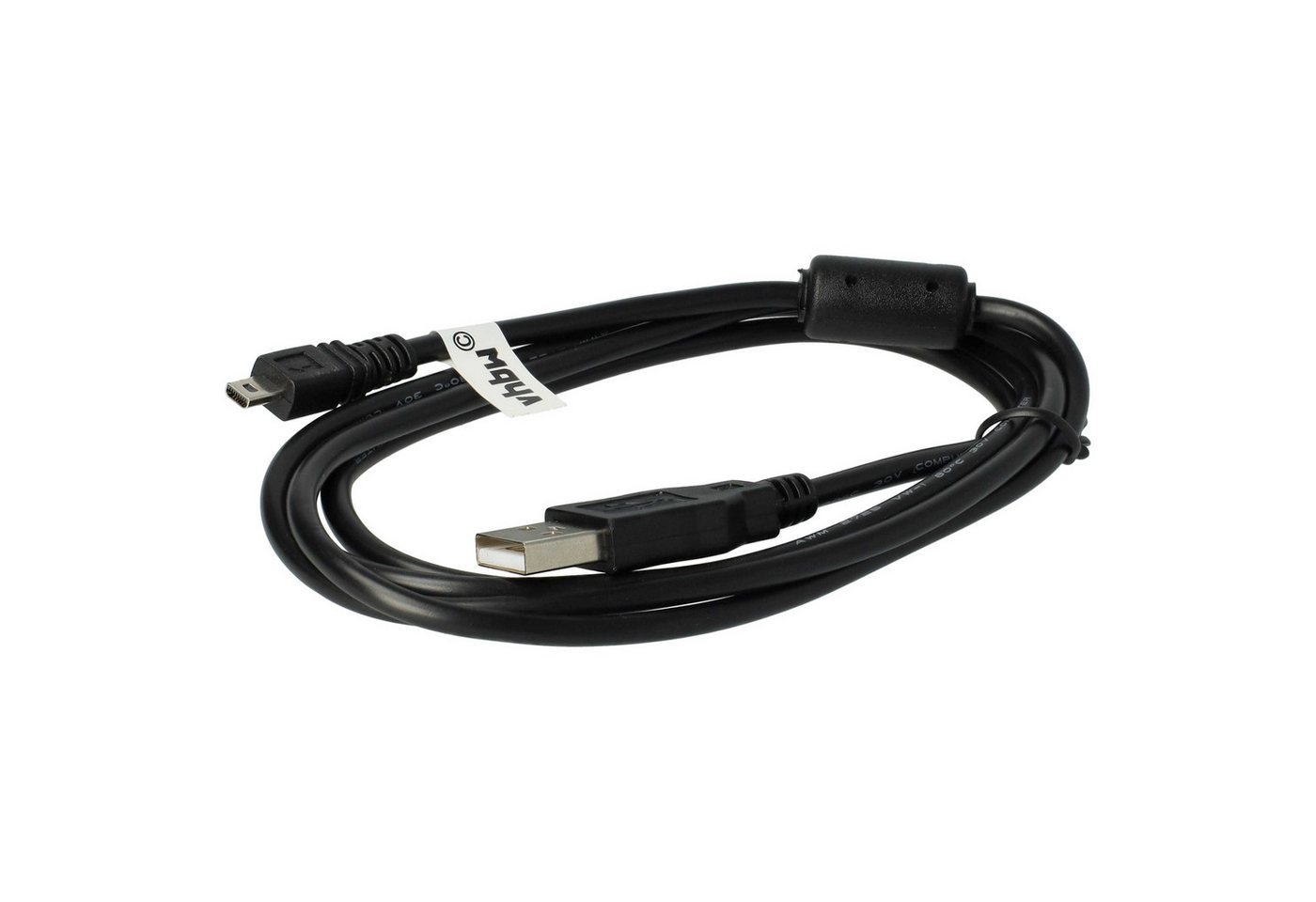 vhbw passend für Panasonic Lumix DMC-G70, DMC-G6, DMC-G5, DMC-G7, DMC-GF3C, USB-Kabel Bild 2