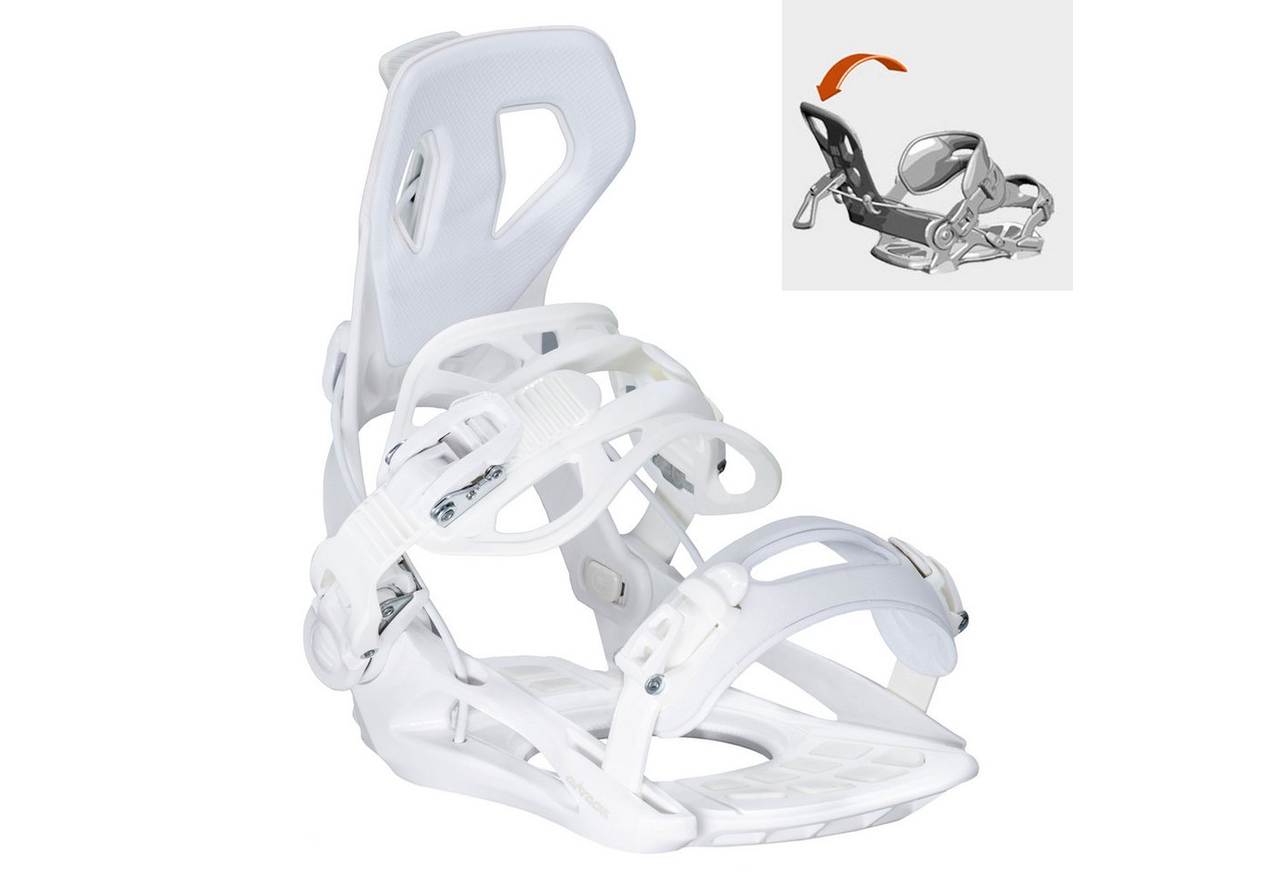 Airtracks Snowboard Damen Snowboard Set Akasha » Mod. 26/27 (3 St., 3er-Pack), Snowboard Akasha + Bindung Master W + Sb Bag / 144 147 150 153 cm Bild 5
