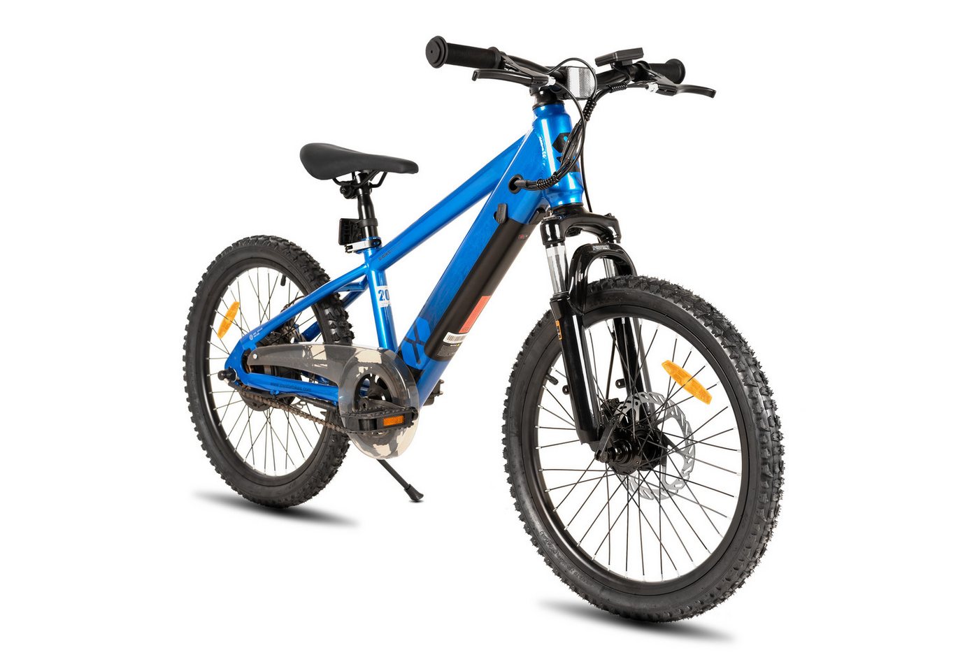 HILAND E-Bike 20/24 Zoll E‑Mountainbike 24V 250W Akku abnehmbar Kinder u. Erwachsene, Heckmotor, 124,8 Wh Bild 5