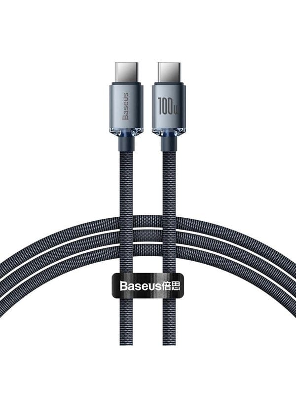 Baseus CAJY000601 USB-C - USB-C PD cable 100W 5A 480Mb/s 1.2m - black