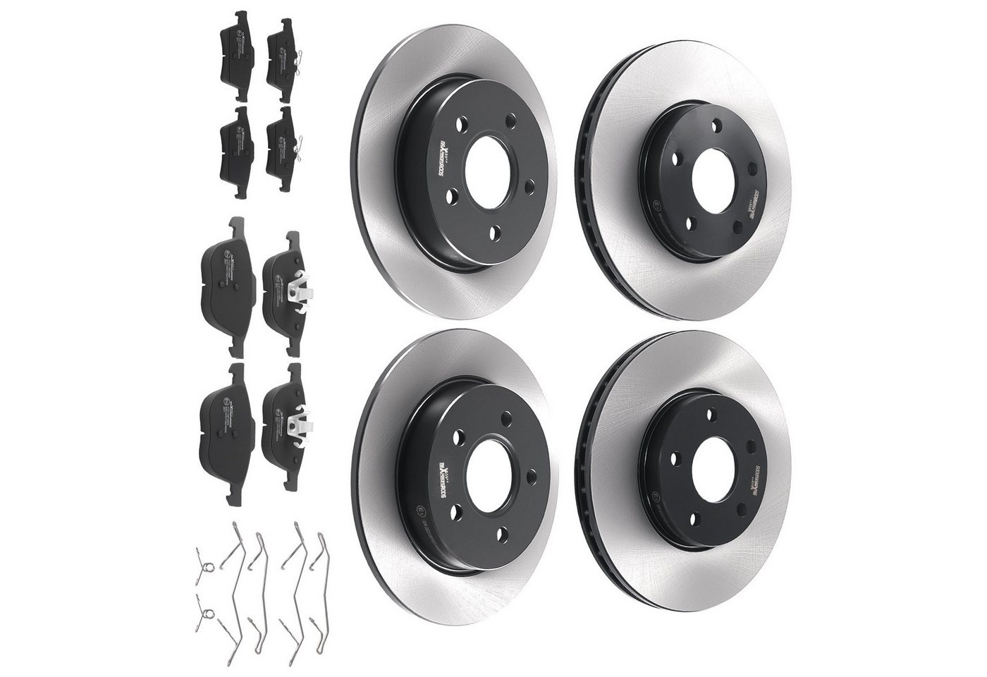 maXpeedingrods Bremsbelag, Bremsscheiben Bremsbeläge For Ford Focus C-Max Focus Hatchback Cabrio