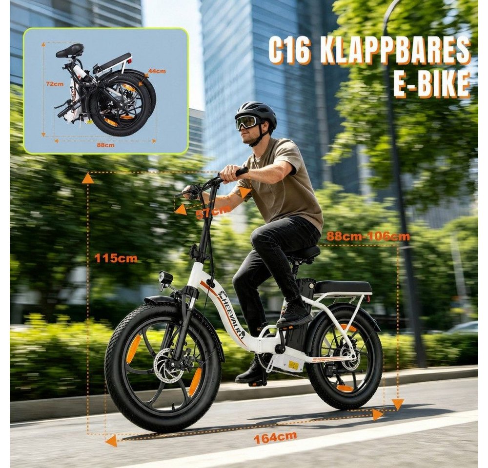 SSY E-Bike Elektro Bike für Stadt, Pendeln und Freizeit, Mittelmotor, (Sichere Scheibenbremsen vorne und hinten), Komfortabler Sattel für angenehmes Fahren