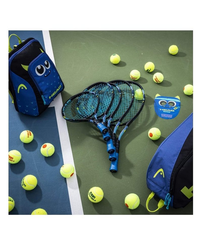 Head Tennisschläger Novak 25in (9-12 Jahre) 2024 dunkelblau - besaitet Bild 2