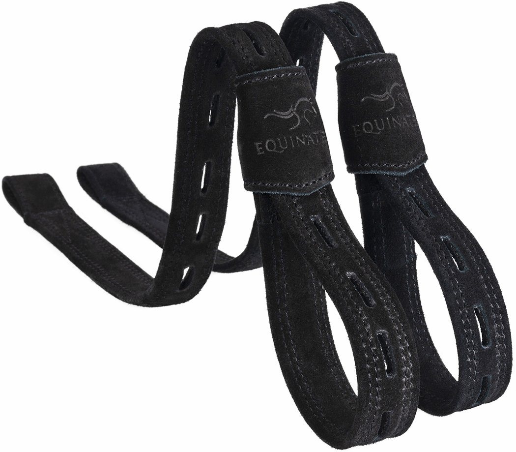 Equinate Steigbügel Slimline Mono Steigbügelriemen Columbia aus Wildleder, mit Nylonkern Bild 2