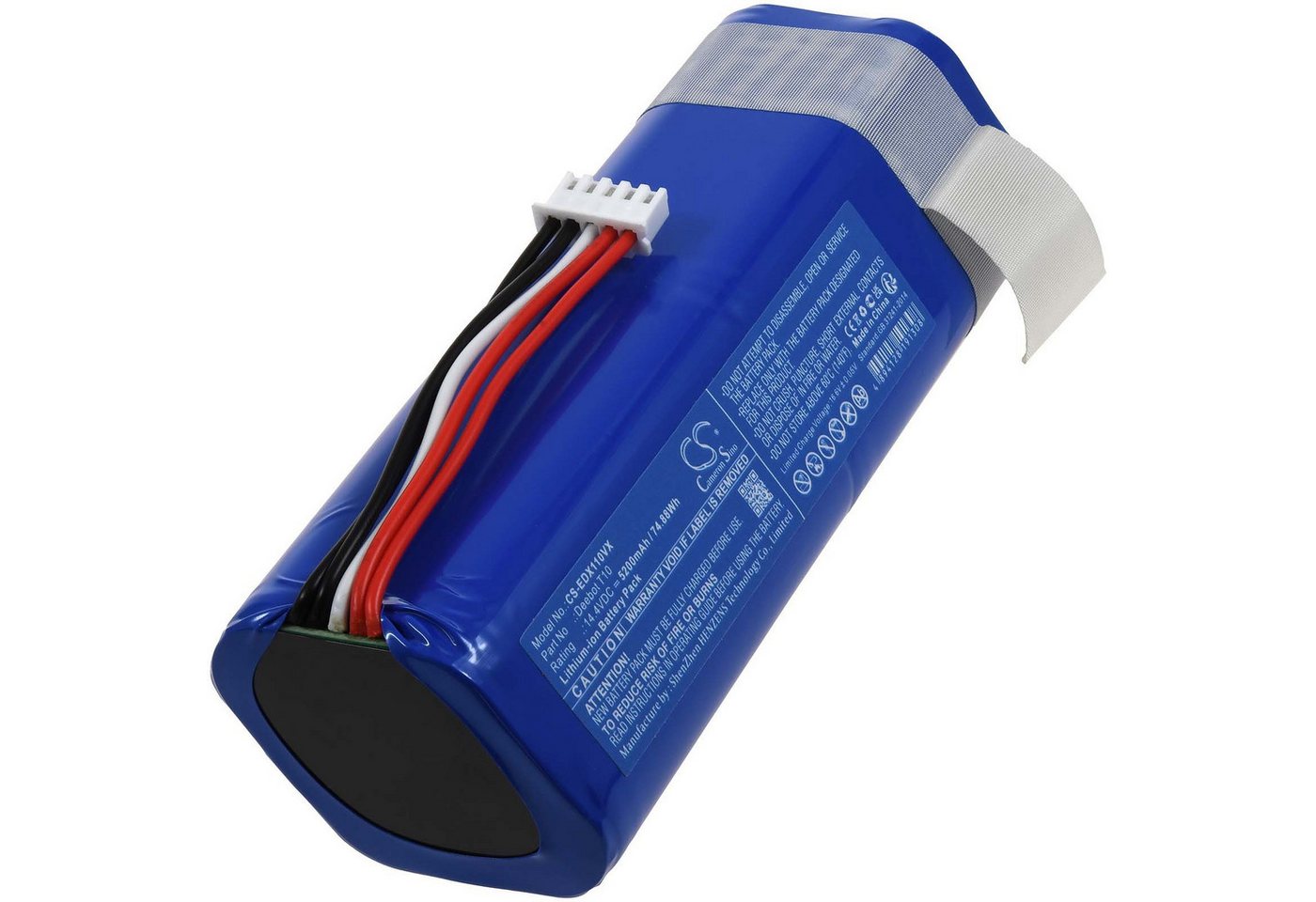 Powery Akku für Ecovacs Deebot X1 Omni X1 Plus Staubsauger-Akku 5200 mAh (14.4 V) Bild 3