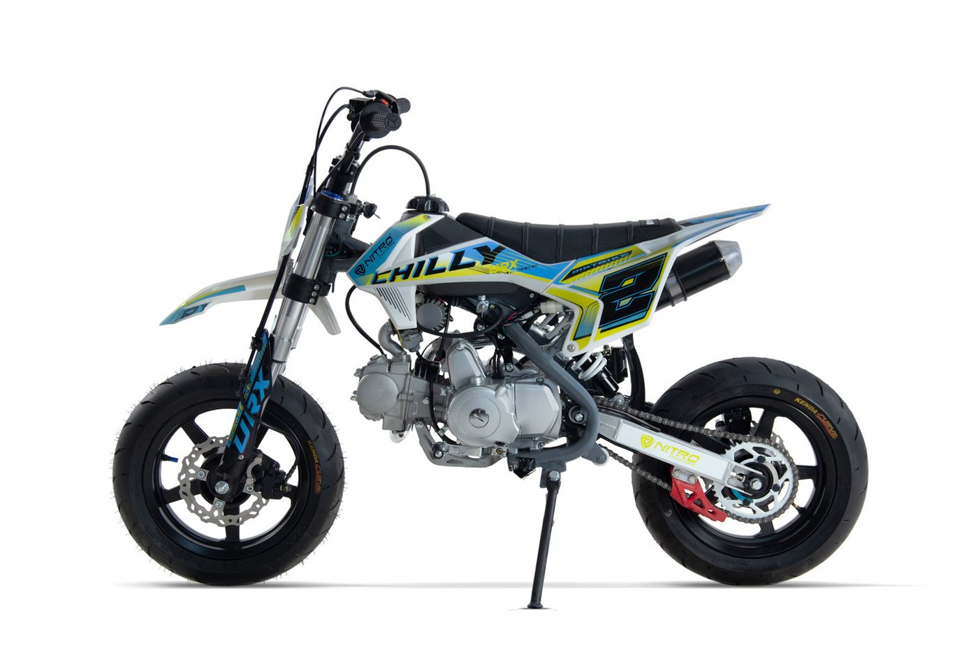Smarty Dirt-Bike 125cc Dirtbike CHILLY UX URX 12/12 Kick und E-Start Bild 4