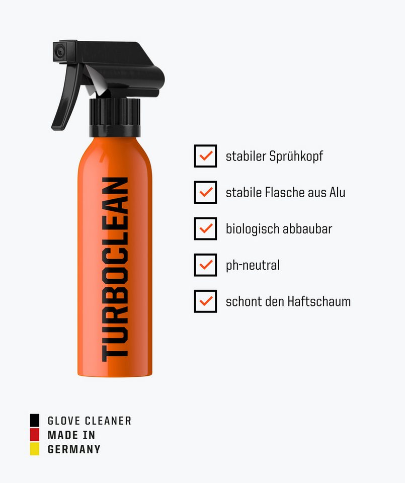 T1TAN Torwarthandschuhe Reiniger, TURBOCLEAN, 200ml