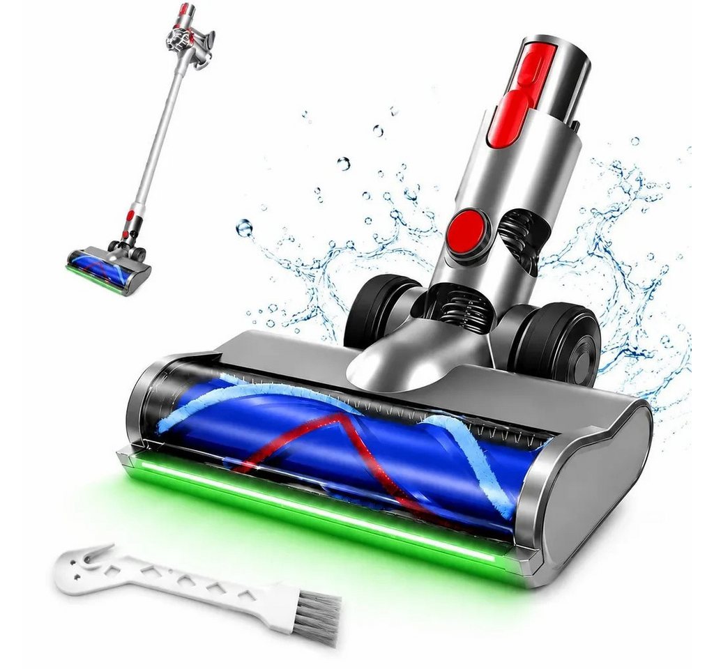 ANTCOOL Staubsaugerdüsen-Set Bodendüse für Dyson V7 V8 V10 V11 V15, Turbinenbürste, grüne LED Bild 4