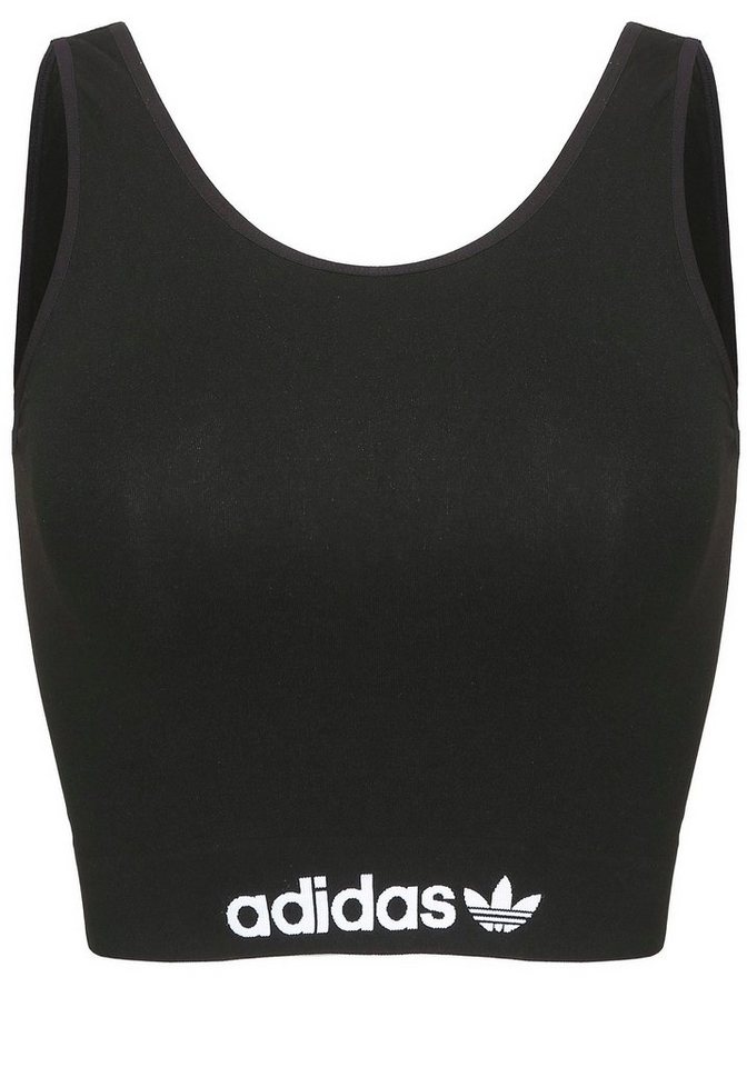 adidas Originals Sport-Bustier Modern Flex elastisch, ohne Bügel, bauchfrei, weich Bild 2