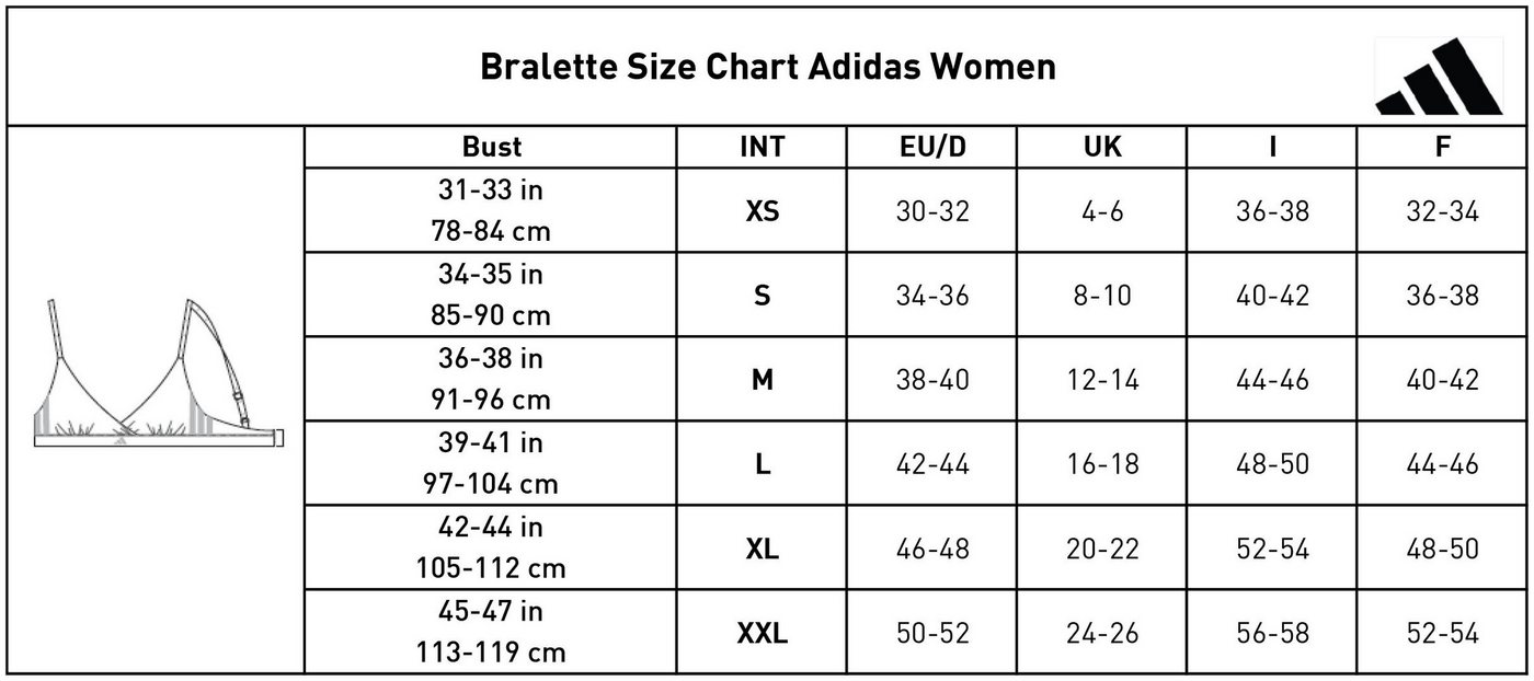 adidas Originals Sport-Bustier Modern Flex elastisch, ohne Bügel, bauchfrei, weich Bild 3