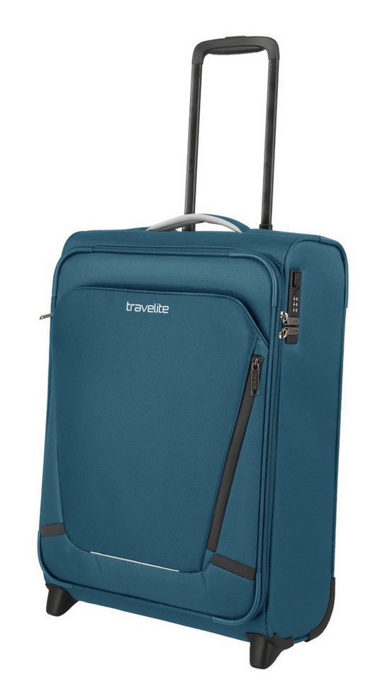 travelite Handgepäck-Trolley JETPACK Multi Light 2 Cabin Handgepäck Koffer, 2 Rollen, Weichgepäck, passend für Ryanair, Condor und viele gängige Airlines