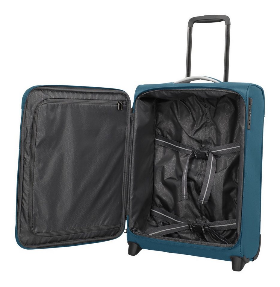 travelite Handgepäck-Trolley JETPACK Multi Light 2 Cabin Handgepäck Koffer, 2 Rollen, Weichgepäck, passend für Ryanair, Condor und viele gängige Airlines Bild 2