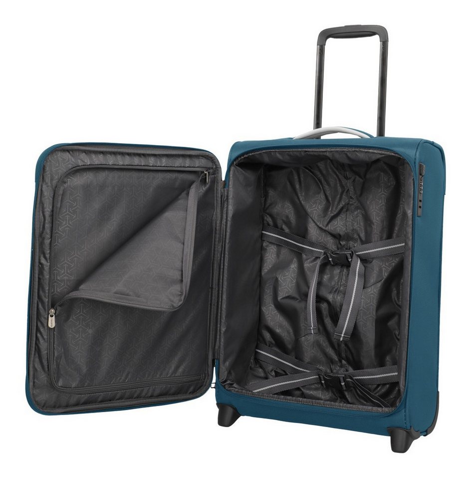 travelite Handgepäck-Trolley JETPACK Multi Light 2 Cabin Handgepäck Koffer, 2 Rollen, Weichgepäck, passend für Ryanair, Condor und viele gängige Airlines Bild 4