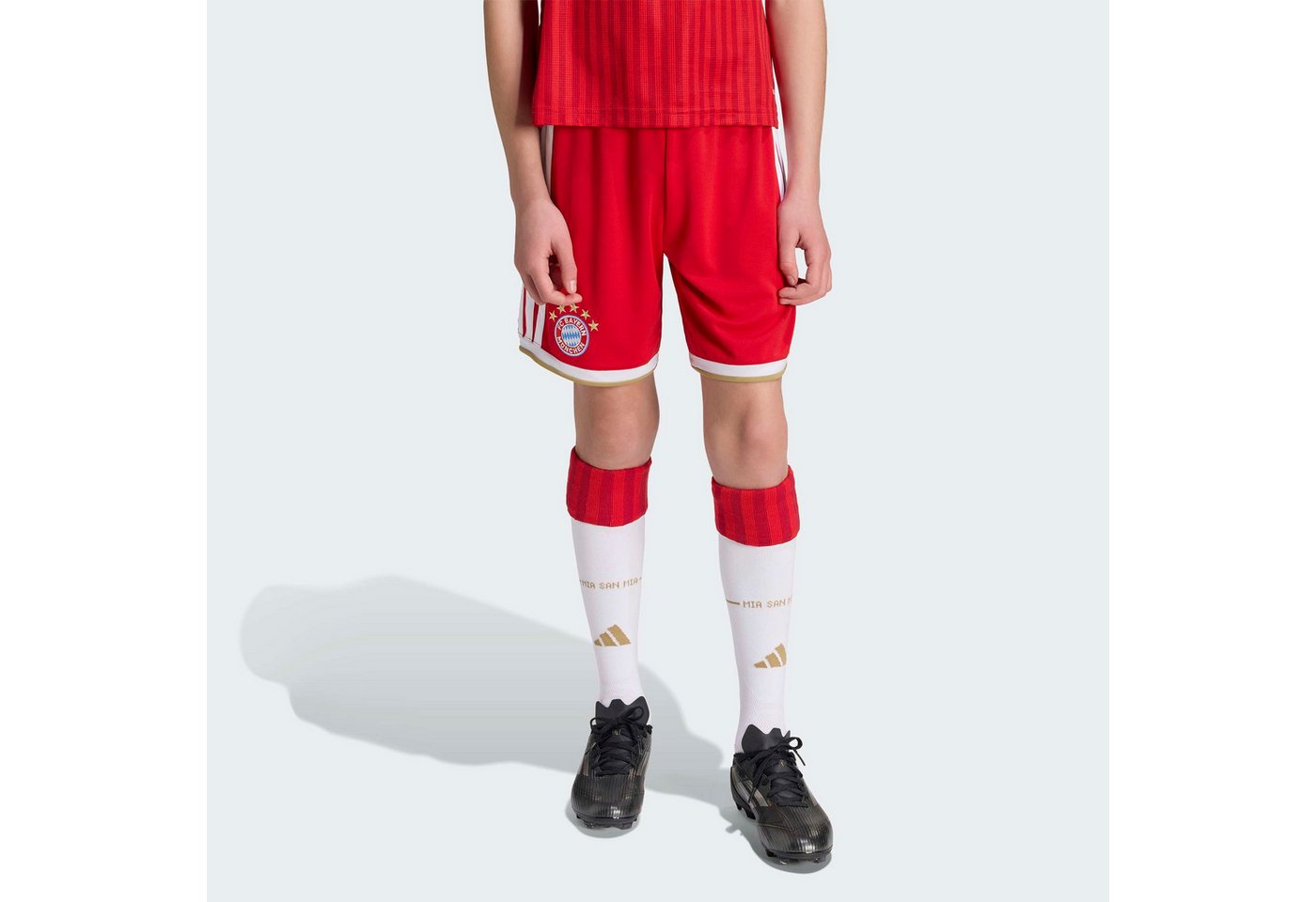 adidas Performance Trainingsshorts FC BAYERN MÜNCHEN 26/27 KIDS reguläre Passform, für Fußball, mit Vereinslogo Bild 5