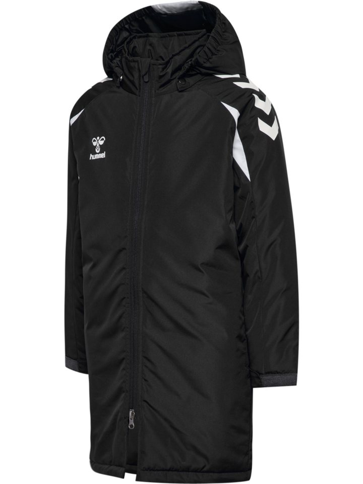 hummel Stadionjacke HMLCORE 2.0 BENCH JACKET KIDS für Kinder und Jugendliche, aus Polyester, aus Interlock-Stoff Bild 3