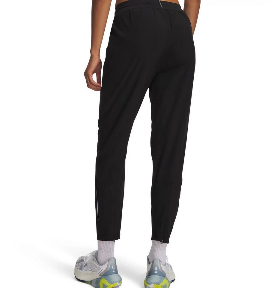 Under Armour® Laufhose UA VELOCITI TRACK PANT für Laufen, aus Polyester und Elasthan, schwarze Grundfarbe Bild 3