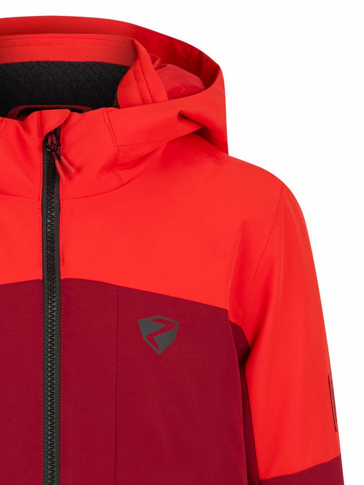 Ziener Skijacke AGIMO-Z AQUASHIELD® JUNGS wasser- u. winddicht, atmungsaktiv, warm, reflektierende Elemente